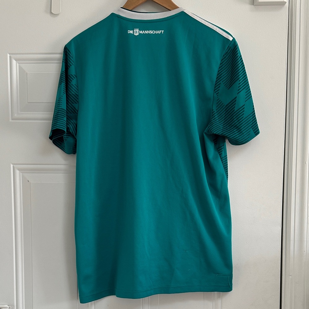 Adidas Teal Germany Football Jersey - Picture 5 of 6